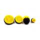 Rotary Drill Cleaning Brush Electric PP Bristle Scrub Attachment For Bathroom