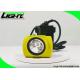 Safety Miner Cap Lamp 13.6Ah Panasonic Rechargeable Battery 4.07W 1100mA 530LUM