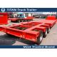 3 Lines 6 Axles Low Bed Trailer Hydraulic Dolly Tow Semi Trailer