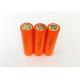 Orange 18650  Li Ion Battery Pack 11.1V 2000mAh 22.2Wh 3S1P CE UL RoHS Approved