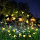 Solar bee garden firefly light 10 Led Outdoor Solar Garden Decoration Lamp Lights Waterproof Firefly Swaying Lights