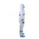 Waterproof Disposable Protective Coverall Non Woven Acid Resistant Coveralls
