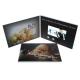 Laser Paper Greeting Card With Video Screen 1024*600P Resolution