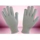 PVC Dots Cotton Knitted Gloves Seamless Construction Non Toxic Materials