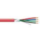 CE Antiwear Fire Rated Fire Alarm Cable , PVC Copper Smoke Alarm Wire