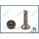 304/316/18-8/410 Stainless Steel Hex Socket Flat Head Self-drilling Tek Screws