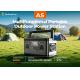 500W Solar Energy Storage Battery Portable Power Generator Multipurpose Camping Outdoor Emergency Power Supply