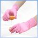 Chemical Resistant Pink Nitrile Disposable Gloves For Laboratory