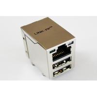 Standard Switch RJ45 USB Connector / 8p8c Right Angle Jack Custom OEM