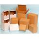 Hard White Corrugated Boxes For Shipping / Moving , UV Coating ISO 9001 Approved
