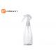 Sprayer bottle clear PET plastic 200ml super fine mist trigger sprayer leak-proof great for cleaning products