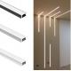 Led Profile Aluminum Alloy 6063 T5 U Shape Extrusion Housing Channel Diffused Cover For Lighting Strip Bar