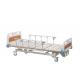 2190 * 970 * 420 - 760mm Manual Hospital Bed With PP Foot Board Adjustable Height