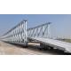 High Tensile CB 450 Modular Steel Bridge Big Span Up 81m Solidly Longevity
