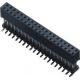 2.0mm pitch double row  connector add one plastic  SMT type LCP black  ROHS