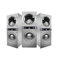 Coin Operated Washer Dryer Machine with Dry Washing Function 820x910x2000mm Size