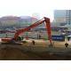 10-30 Meter Long Reach Excavator Booms Long Distance Work Site Solid Material