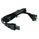 Black North American Power Cord Suitable For All Kinds Of Weak Electrical Equipment