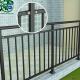 Simple Style Contemporary Aluminum Fence Square Tube Balustrade
