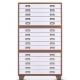Customized steel office furniture A4 paper drawing cabinet map file cabinet