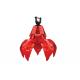 Hydraulic Mini Excavator Rotating Grapple / Metal Scrap Grapple