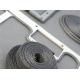 PTFE Stainless Steel Knitted Wire Mesh Fabric Crimped Corrugated Flat Panel