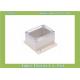 63*58*35mm IP65 small mini clear wall mount junction box