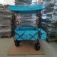 Large Capacity Collapsible Wagon Cart Sturdy Folding Wagon Cart With Canopy