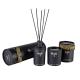 Black Luxury Aroma Candle Gift Set / Fragrance Diffuser Gift Set Customized Color