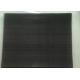 12 Mesh 0.60mm Plain Steel Wire Mesh Black Iron Material For Plastic Industry