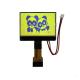 128*64 Graphic LCD Module STN T6963C With Backlight Industrial Display Monochrome Customizable