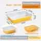3500ml/7.5LB, Sturdy Aluminum Foil Pans With Lids For Cooking, Baking, Reheating, Freezer, Oven, Recyclable