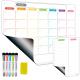 Personalised Magnetic Fridge Calendar Memo Pad for Home