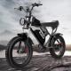 20'' Teenagers 25MPH Off Road Fat Tire Electric Bike With Lithium Ion Battery