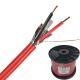 -Screened 2X0.5mm2 Fire Resistant Cable with 2 Conductors and 1/0.5tc mm Drain Wire
