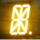 Yellow Single Digit LED 16 Segment Display 140mcd For gas station digital indicators