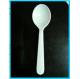 155x35mm White Spoons Disposable Plastic Cutlery For Eating Rice