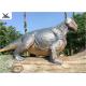 Attractive Outdoor Giant Fiberglass Animal Sculptures , Custom Life Size Statues 