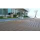 Outdoor Garden Wood Plastic Composite WPC Floor Decking with Fast Installation