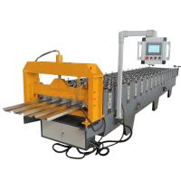 Ibr Trapezoidal Metal Roofing Sheet Forming Machine Tile Making PLC