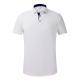 No Pilling Short Sleeve T Shirt SGS Mens Plain Polo Shirts Breathable
