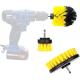 PP Drill Scrubber Brush 3Pcs Cleaning Kit For Bathroom Surfaces