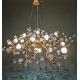 Customized All Copper Creative Glass Stone Pendant Chandelier To Create Light Luxury Style