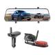 10 Touch Screen IP69K IR Backup Camera Mirro Car Charger Receiver