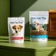Transparent Window Stand-up Packaging Bags for Coffee Pet Food Recyclable Kraft Material Zipper Lock (Custom Logo Accepted)