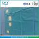 Cardiac Interventional Therapy Coronary Angiography Drape Pack With 4 Hole
