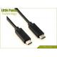 China Factory Super Speed USB Data Cable 10Gbps USB 3.1 Male To Male Type C Charger Cable
