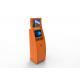 MultiFunction Indoor Stand Alone ATM Kiosk , Cold Roll Sheet Kiosk