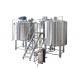 35BBL 2 Vessel Brewhouse / Brewing Equipment Beer Brewery Plant With Steam Heating