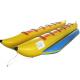 Water Sports Inflatable Water Toys Two Flying Float Banana 450 * 204 Cm Customized